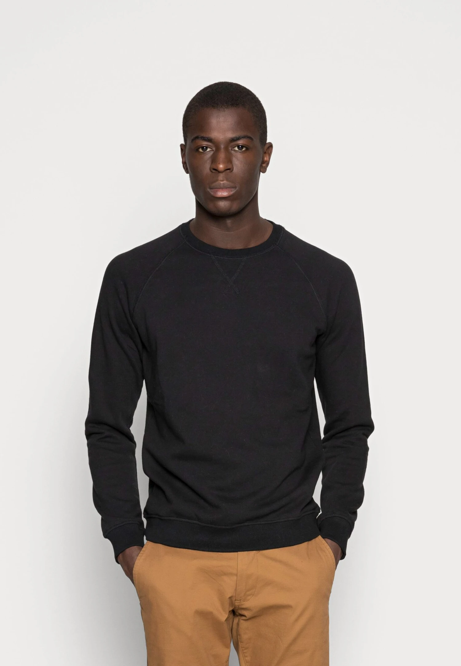 Pier One 2 Pack - Sweater - Mottled Light Grey/Black 3 Pier One 2 Pack - Sweater - Mottled Light Grey/Black - Afbeelding 3