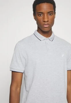 Pier One 2 Pack - Poloshirt - Light Grey/Dark Blue -Pier One Aanbiedingen Winkel 0618cc4346fb46939d29de2c2bc7ed81