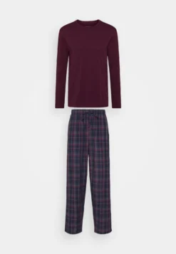 Pier One Pyjama - Bordeaux/Dark Blue