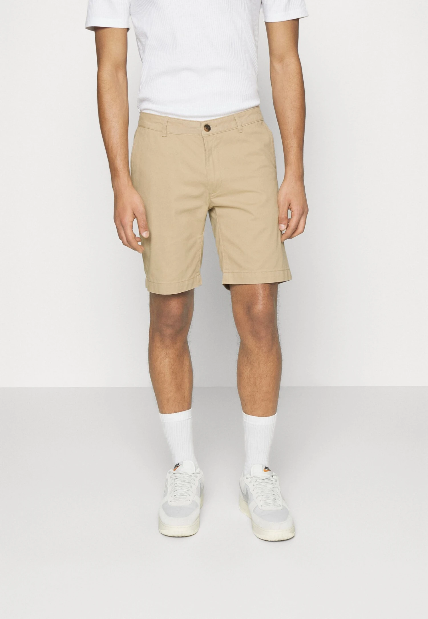 Pier One 2 Pack - Shorts - Tan/Black 2 Pier One 2 Pack - Shorts - Tan/Black - Afbeelding 2