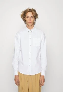 Pier One 2 Pack - Overhemd - White/Light Blue -Pier One Aanbiedingen Winkel 14c949f1212547afb20bbae1000abd26