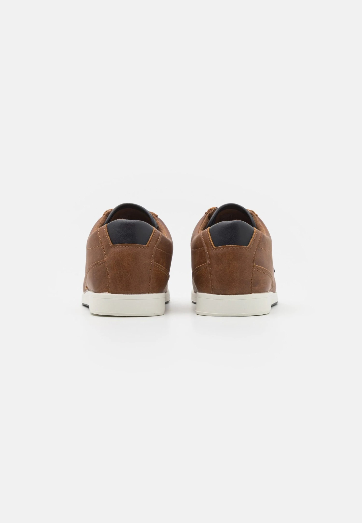 Pier One Sportieve Veterschoenen - Cognac/White 3 Pier One Sportieve Veterschoenen - Cognac/White - Afbeelding 3