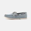 Pier One Leather Unisex - Bootschoenen - Light Blue