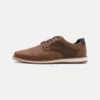 Pier One Sportieve Veterschoenen - Cognac