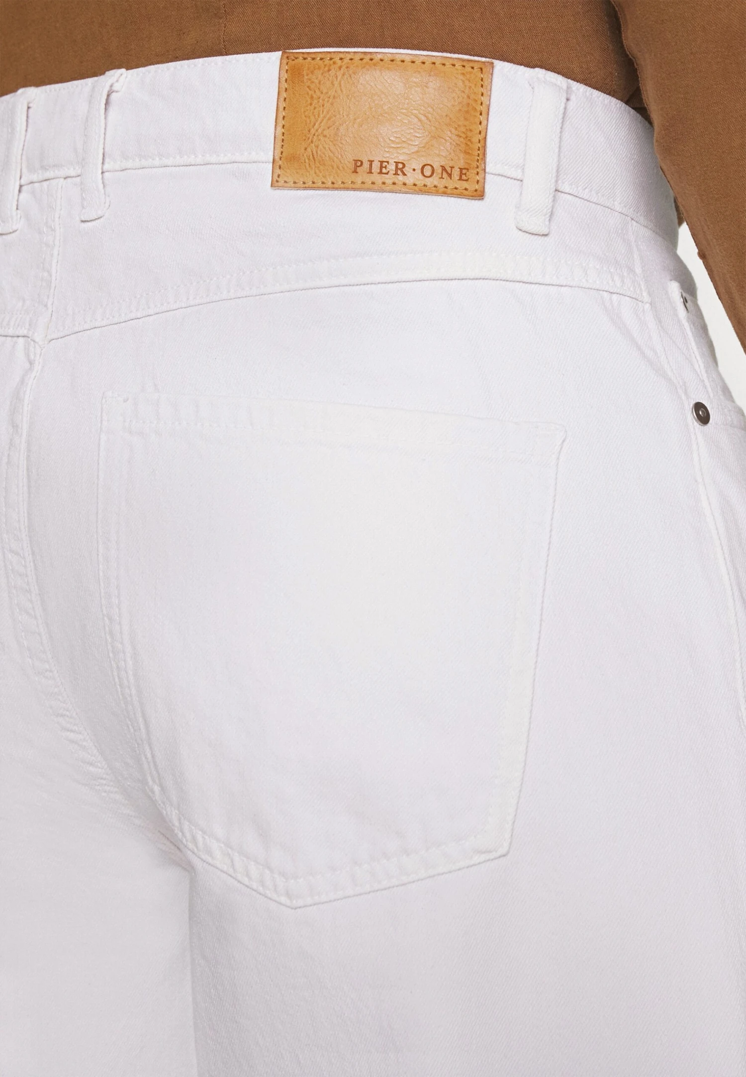 Pier One Relaxed Fit Jeans - White Denim 5 Pier One Relaxed Fit Jeans - White Denim - Afbeelding 5