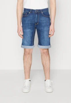 Pier One Jeansshort - Blue