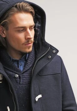 Pier One Halflange Jas - Navy -Pier One Aanbiedingen Winkel 39fc34304bfd4cb98c88dbc8fb72bf47