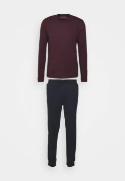 Pier One Pyjama -Dark Blue/Bordeaux -Pier One Aanbiedingen Winkel 44d1a5d0e01745888ac1a74563e21776
