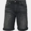 Pier One Jeansshort - Grey Denim