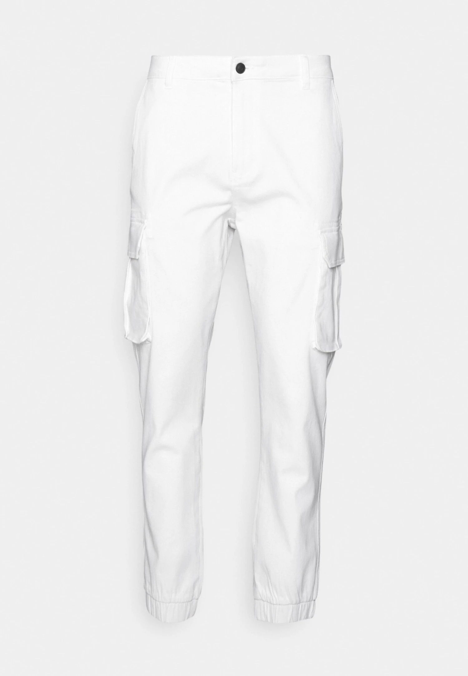 Pier One Cuffed Skinny Trouser- Cargobroek - White 4 Pier One Cuffed Skinny Trouser- Cargobroek - White - Afbeelding 4
