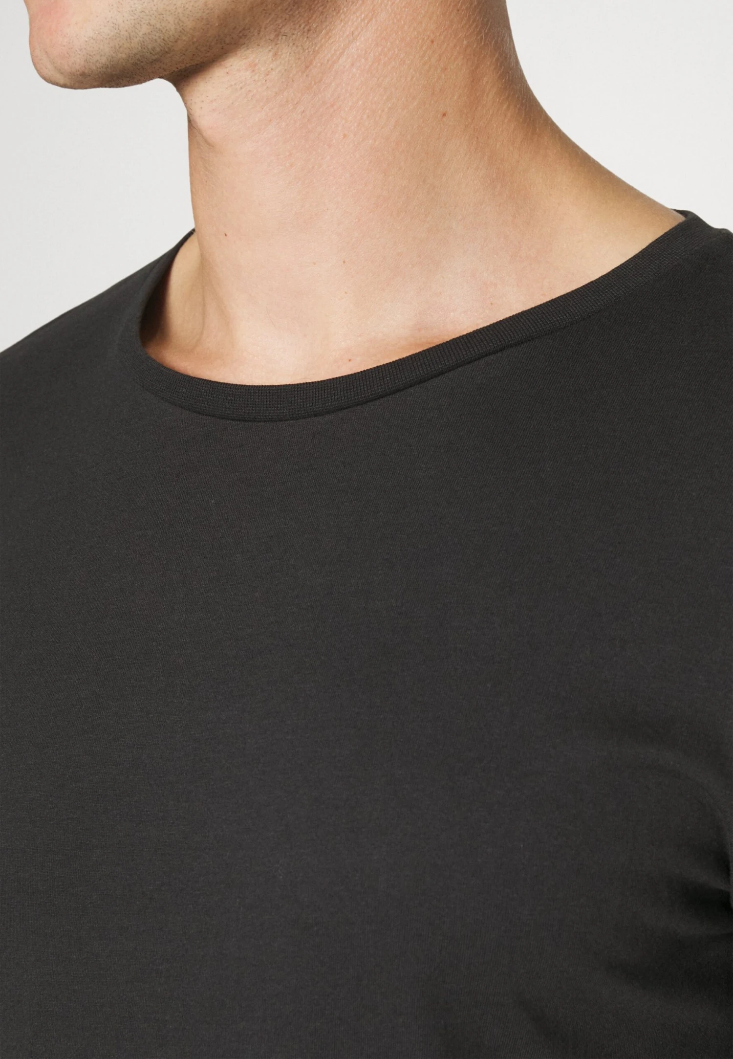 Pier One 2 Pack - Longsleeve - Black/Mottled Dark Grey 8 Pier One 2 Pack - Longsleeve - Black/Mottled Dark Grey - Afbeelding 8