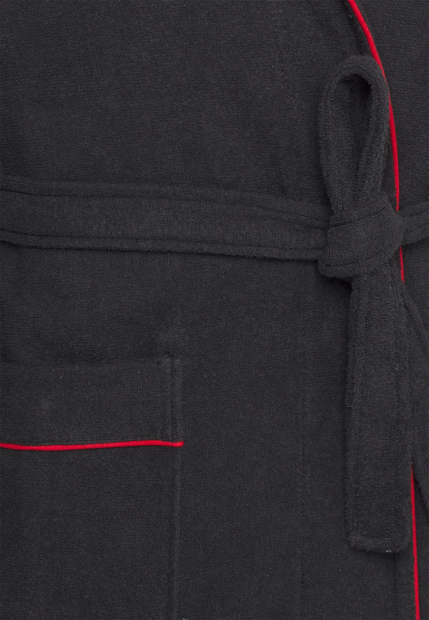 Pier One Badjas - Black/Red 3 Pier One Badjas - Black/Red - Afbeelding 3