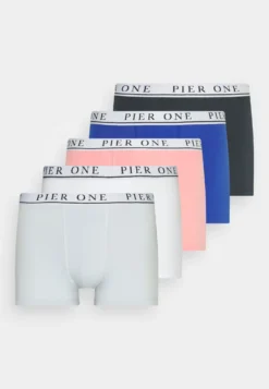 Pier One 5 Pack - Onderbroeken - White/Pink/Light Blue -Pier One Aanbiedingen Winkel 669afba1436e4cdd9e6012a04141e31d scaled