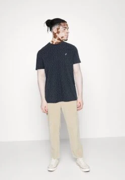 Pier One 5 Pack - T-Shirt Basic - Dark Blue/White/Red