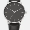 Pier One Horloge - Black/Silvercoloured
