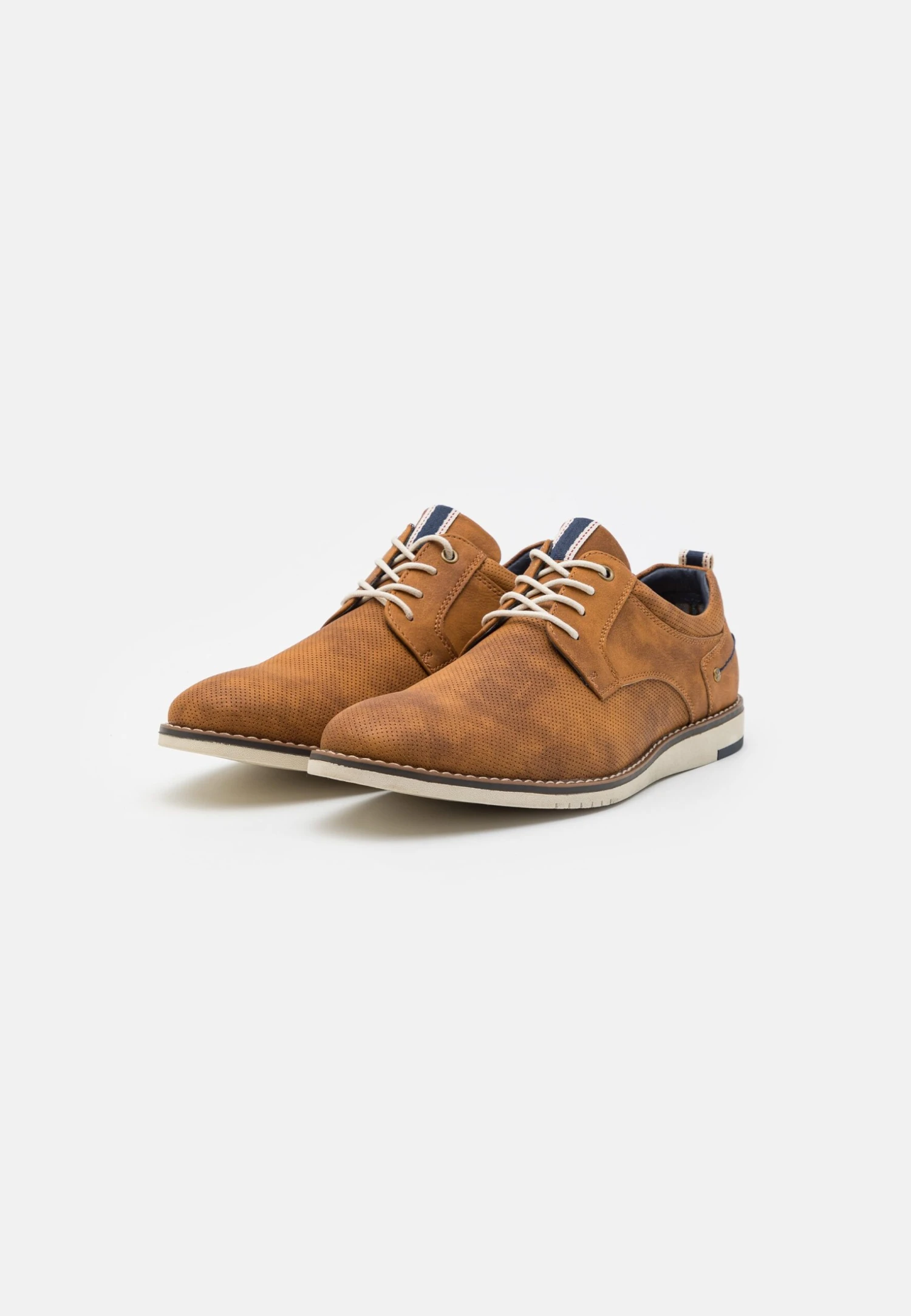 Pier One Sportieve Veterschoenen - Cognac 2 Pier One Sportieve Veterschoenen - Cognac - Afbeelding 2