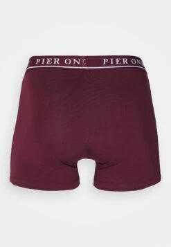 Pier One 5 Pack - Onderbroeken - Bordeaux/Mottled Grey -Pier One Aanbiedingen Winkel 7da8844dcdf84f679d2ae215c1b81ed3
