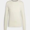 Pier One Basic Crewneck - Trui - Off White