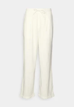 Pier One Drawcord Trousers Linen Blend - Broek - White -Pier One Aanbiedingen Winkel 82865836bb5b4fff94da44c3eaf1558d scaled
