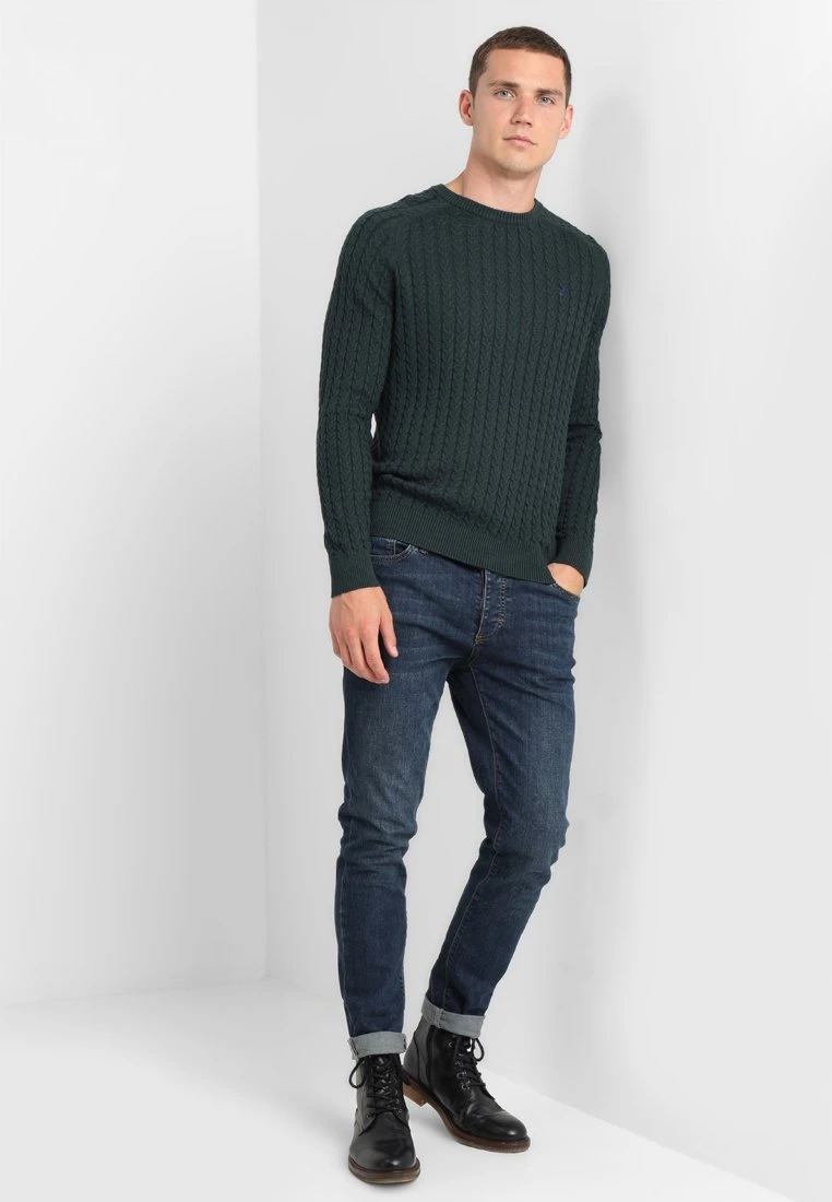 Pier One Trui - Mottled Dark Green 2 Pier One Trui - Mottled Dark Green - Afbeelding 2