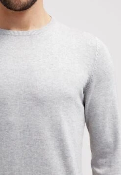 Pier One Basic Crewneck - Trui - Light Grey -Pier One Aanbiedingen Winkel 84bce05096b94c09b9c8a396de30ba85