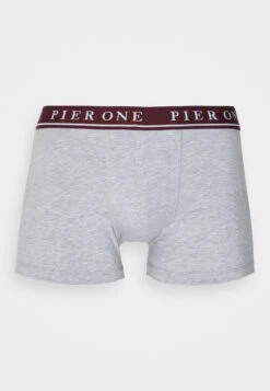 Pier One 5 Pack - Onderbroeken - Bordeaux/Mottled Grey -Pier One Aanbiedingen Winkel 8798162d0ce745f0998190a914ff7dd6