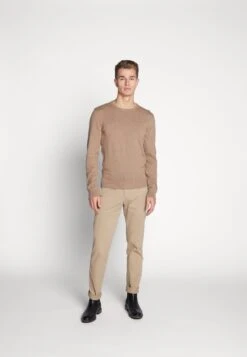 Pier One Basic Crewneck - Trui - Mottled Beige -Pier One Aanbiedingen Winkel 8ab6afa896f946a0abe264ae414a2865