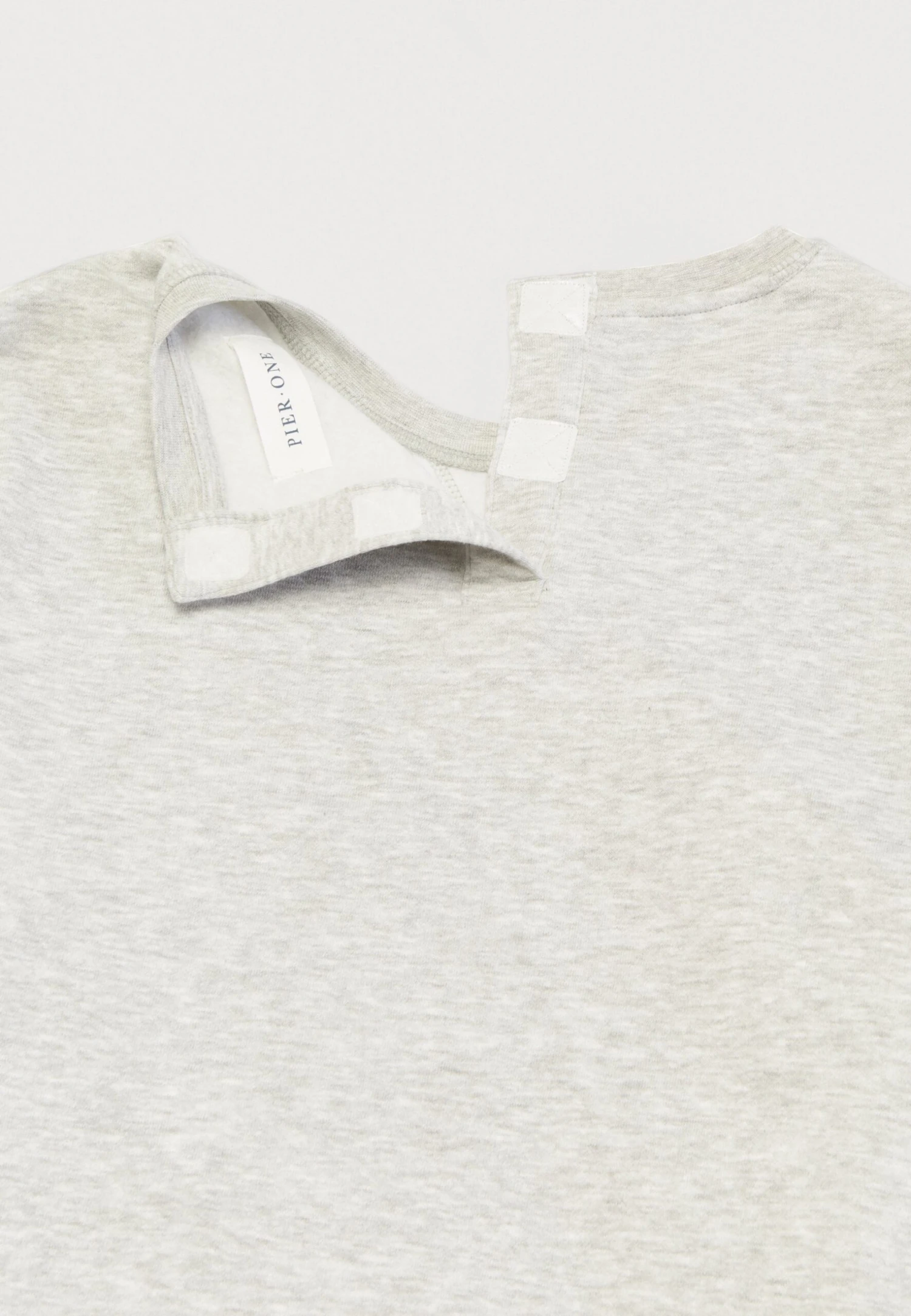 Pier One Sweater - Mottled Light Grey 10 Pier One Sweater - Mottled Light Grey - Afbeelding 10