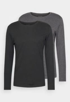 Pier One 2 Pack - Longsleeve - Black/Mottled Dark Grey 12 Pier One 2 Pack - Longsleeve - Black/Mottled Dark Grey -Pier One Aanbiedingen Winkel 9772b16a1f79408499510e80b90c51d3
