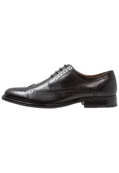Pier One Leather - Veterschoenen - Black