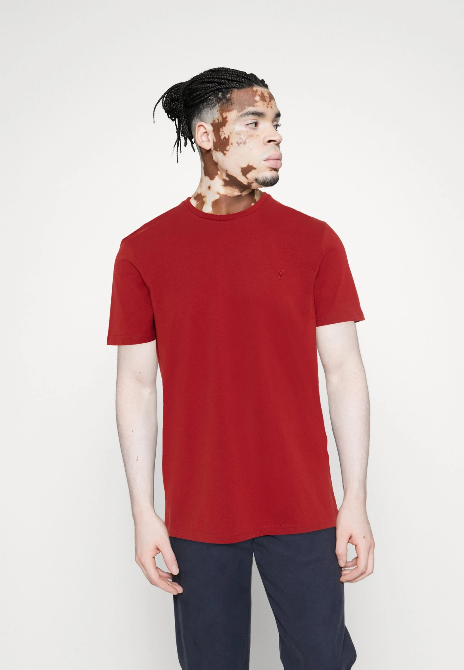 Pier One 5 Pack - T-Shirt Basic - Dark Blue/White/Red 5 Pier One 5 Pack - T-Shirt Basic - Dark Blue/White/Red - Afbeelding 5