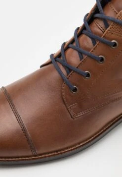 Pier One Leather - Veterboots - Cognac -Pier One Aanbiedingen Winkel a41644e556154fdc8a8a3342115f0f6a