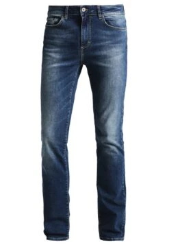 Pier One Straight Leg Jeans - Washed Dark Blue -Pier One Aanbiedingen Winkel a50c76bb7abb42f898d09733f52d63c1