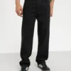 Pier One Relaxed Fit Jeans - Black Denim