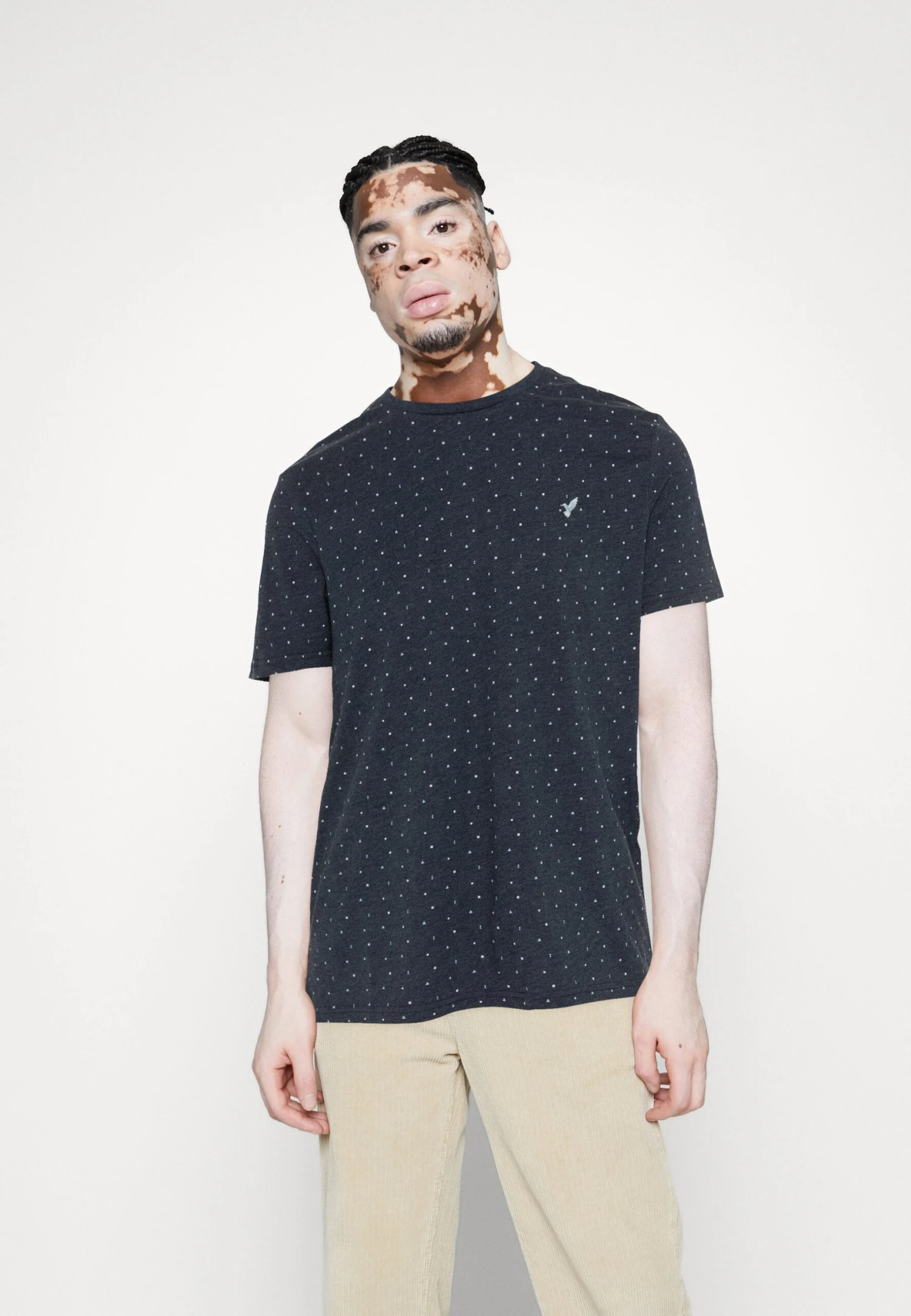 Pier One 5 Pack - T-Shirt Basic - Dark Blue/White/Red 2 Pier One 5 Pack - T-Shirt Basic - Dark Blue/White/Red - Afbeelding 2