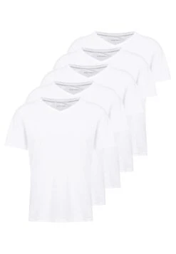 Pier One 5 Pack - T-Shirt Basic - White -Pier One Aanbiedingen Winkel aaec20eea5684fdcadc437e90f270976