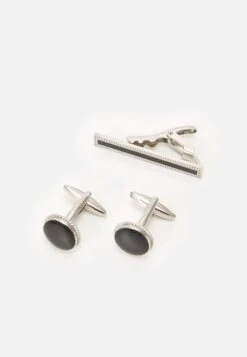 Pier One Set - Pochet - Black/Silver-Coloured -Pier One Aanbiedingen Winkel af718bb6ea53446385ba8c5b356de5e5