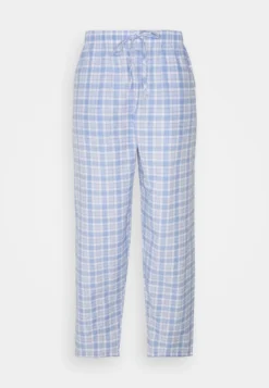 Pier One Pyjamabroek - Light Blue/White