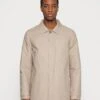 Pier One Commuter Coat- Halflange Jas - Tan