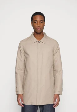 Pier One Commuter Coat- Halflange Jas - Tan