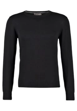 Pier One Basic Crewneck - Trui - Black -Pier One Aanbiedingen Winkel c5ca2388fe5d4d33a54abb4077ab8816