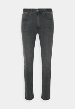 Pier One Slim - Jeans Tapered Fit - Grey Denim