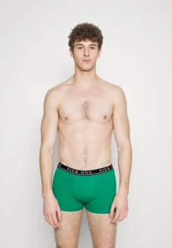 Pier One 5 Pack - Onderbroeken - Beige/Green/Bordeaux