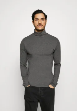 Pier One Longsleeve - Dark Gray