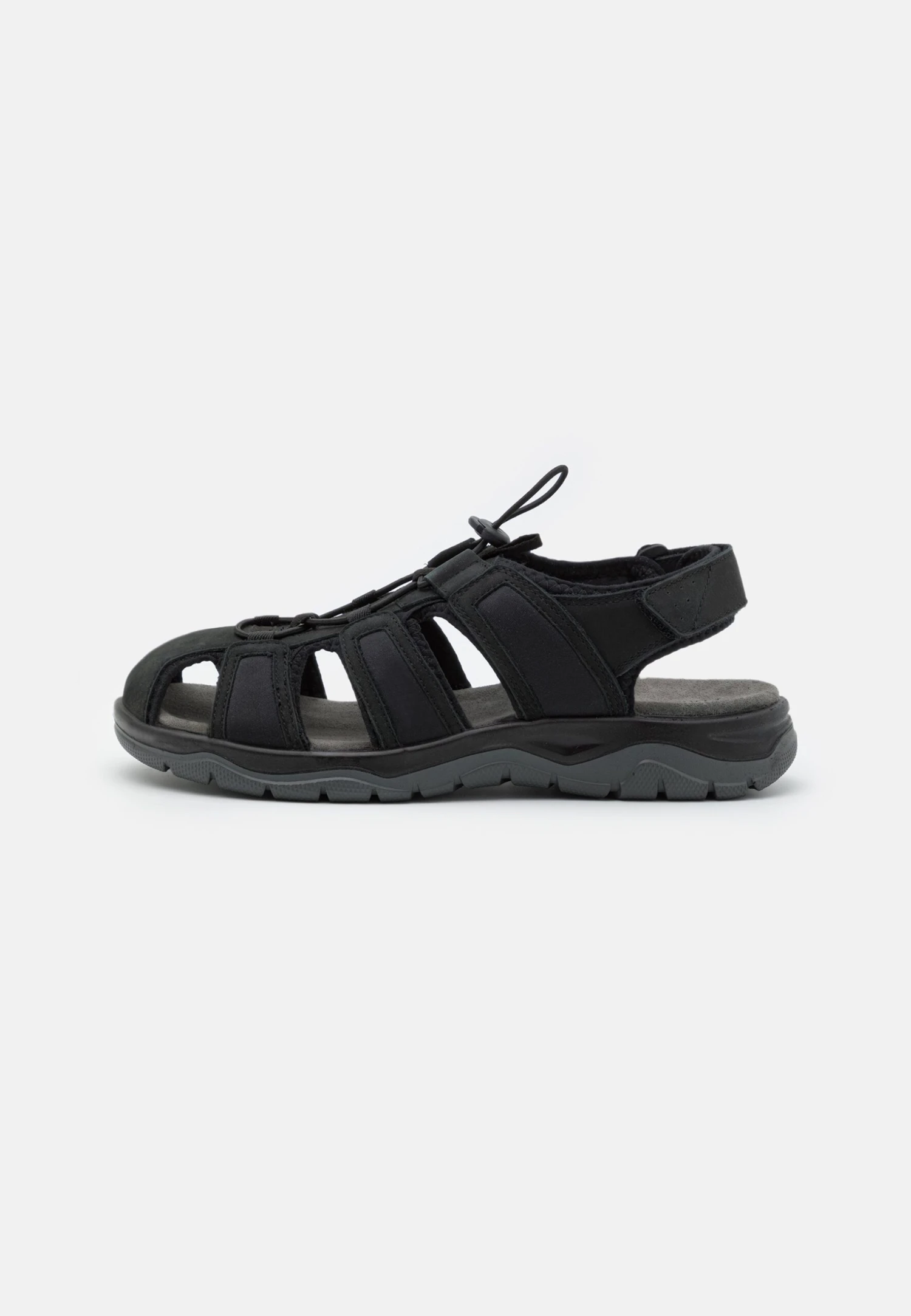 Pier One Leather - Outdoorsandalen - Black 1 Pier One Leather - Outdoorsandalen - Black