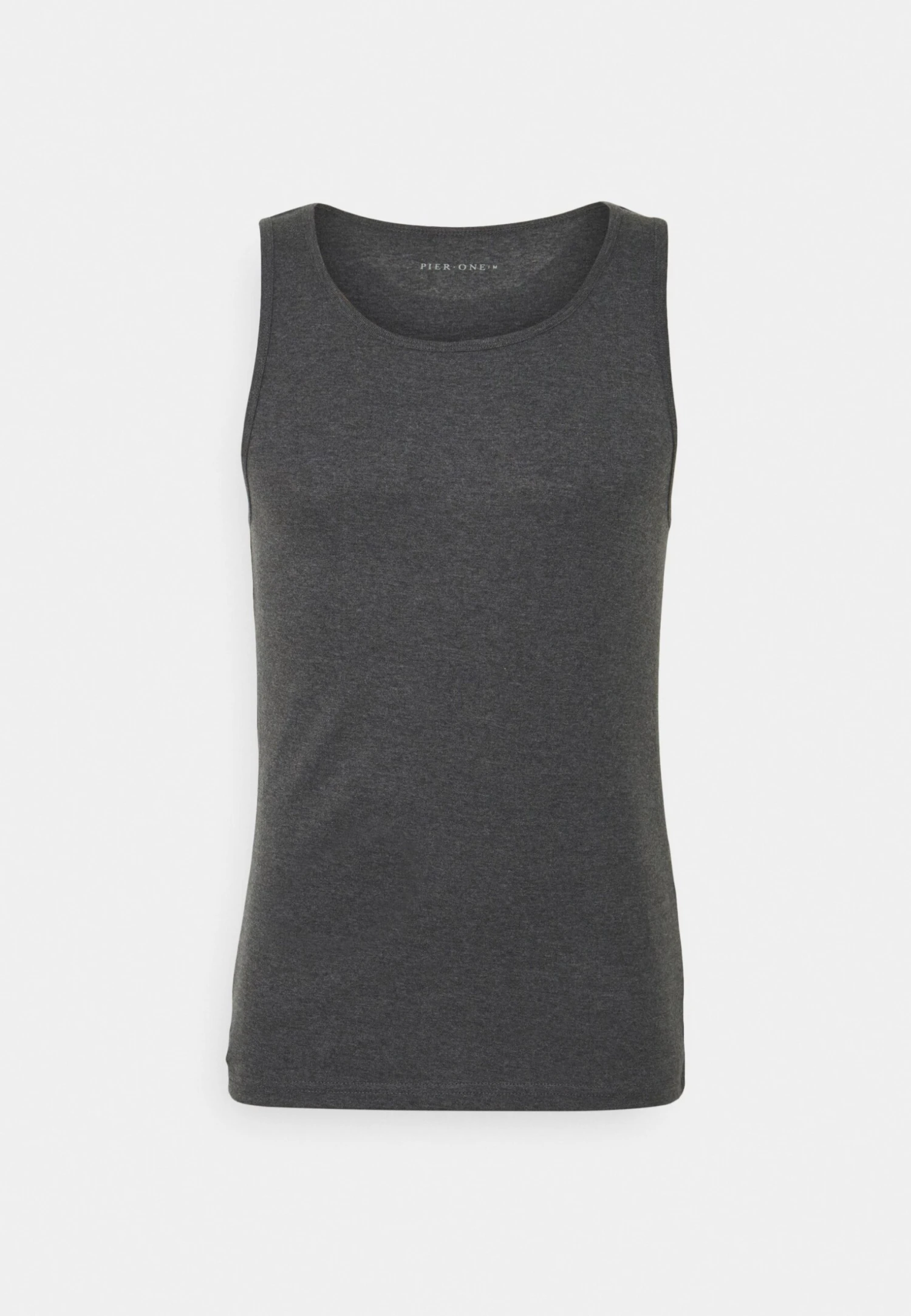 Pier One 3 Pack - Hemd - Black/Khaki/Mottled Dark Grey 2 Pier One 3 Pack - Hemd - Black/Khaki/Mottled Dark Grey - Afbeelding 2