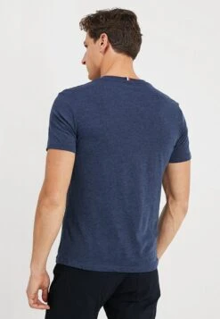 Pier One T-Shirt Basic - Mottled Dark Blue -Pier One Aanbiedingen Winkel dd651f97754741faafc702872c502666