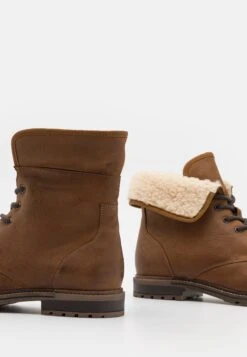 Pier One Leather - Veterboots - Camel -Pier One Aanbiedingen Winkel e2c4a7e582084add8007c213158ea86c