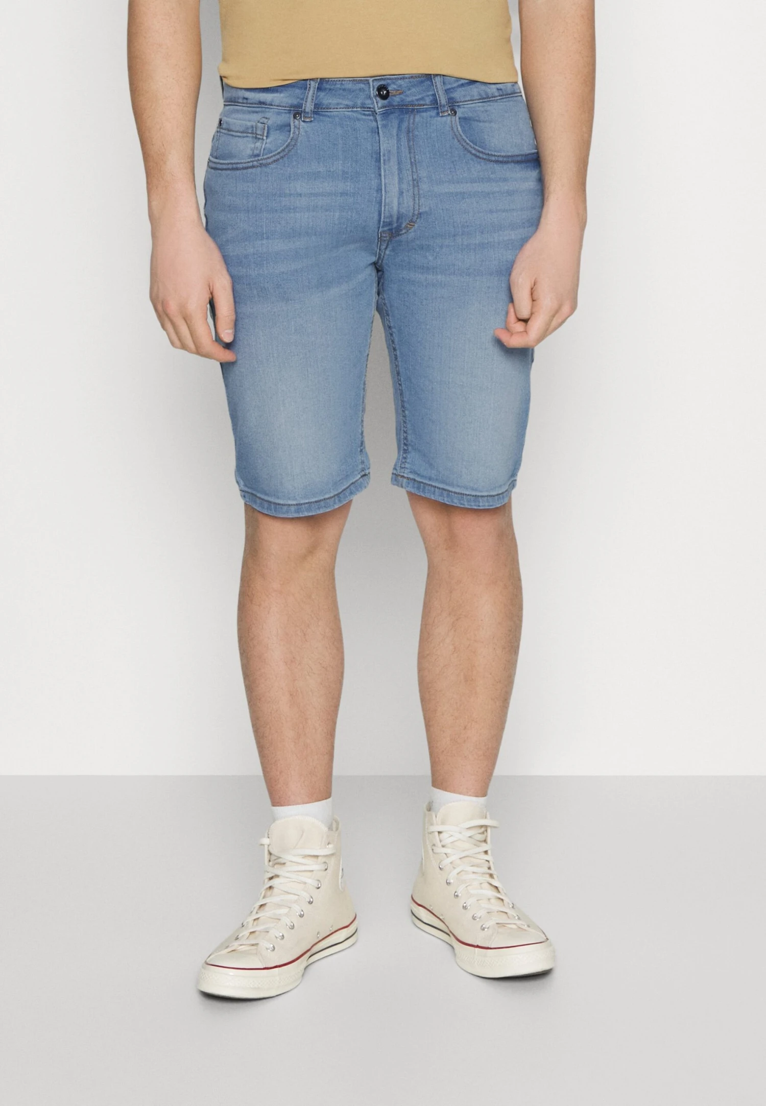 Pier One Jeansshort - Light Blue Denim 2 Pier One Jeansshort - Light Blue Denim - Afbeelding 2