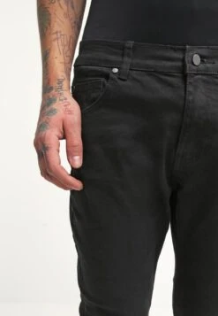 Pier One Slim Fit Jeans - Black Denim -Pier One Aanbiedingen Winkel e6495bdd88fd4ba1ba4e9b5c63680635